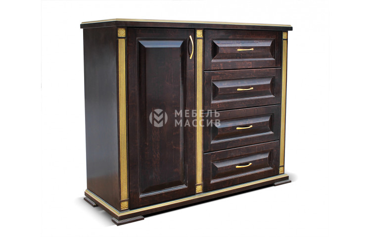 Комод Грета дверка и ящики из дуба Комод Грета дверка и ящики из дуба