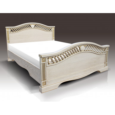 Кровать Милена из дуба