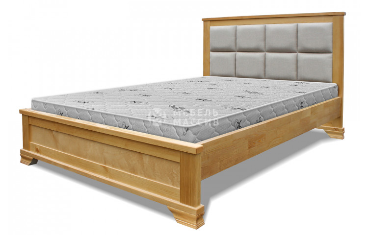 Кровать Классика с мягкой вставкой Кровать Классика с мягкой вставкой