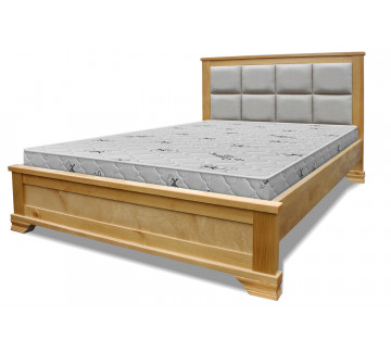 Кровать Классика с мягкой вставкой