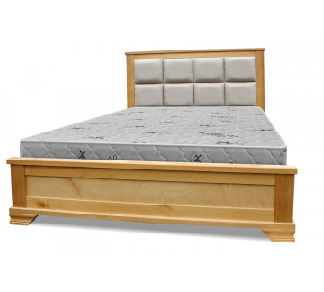 Кровать Классика с мягкой вставкой