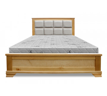 Кровать Классика с мягкой вставкой
