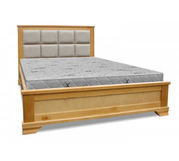 Кровать Классика с мягкой вставкой