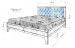 Кровать Агата (с мягким изголовьем)