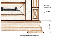 Спальный гарнитур Флоренция 3