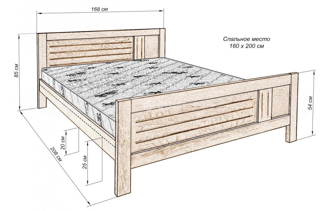 Кровать Ровиго