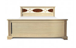 Кровать Лирона (сосна, резьба береза)