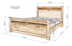Кровать детская Домик Избушка
