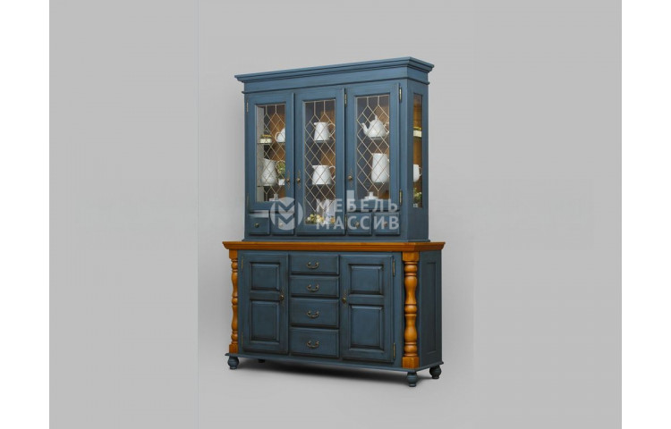 Сервант 3 ств. Ретро 1 без резьбы Сервант 3 ств. Ретро 1 без резьбы