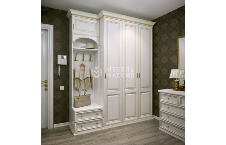 Прихожая с открытой вешалкой из серии Пальма