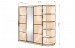 Шкаф-купе 3-х створчатый Вермонт с уголком