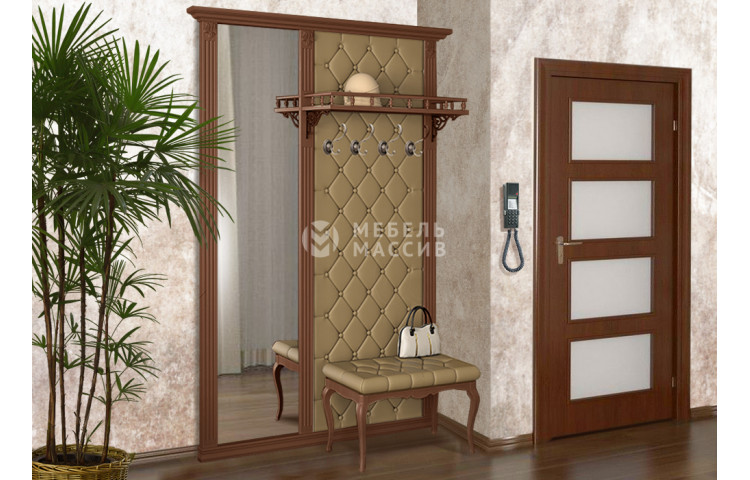 Стеновая панель с зеркалом 2 из серии "Тунис"