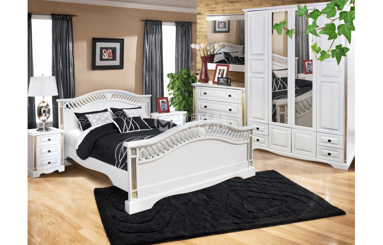 Спальный гарнитур Милена из дуба Спальный гарнитур Милена из дуба