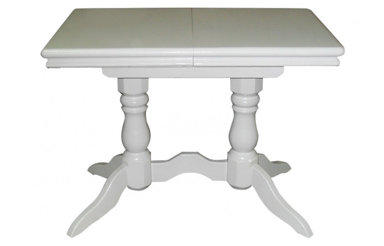 Стол 2 ноги прямоугольный эмаль, с обкладом